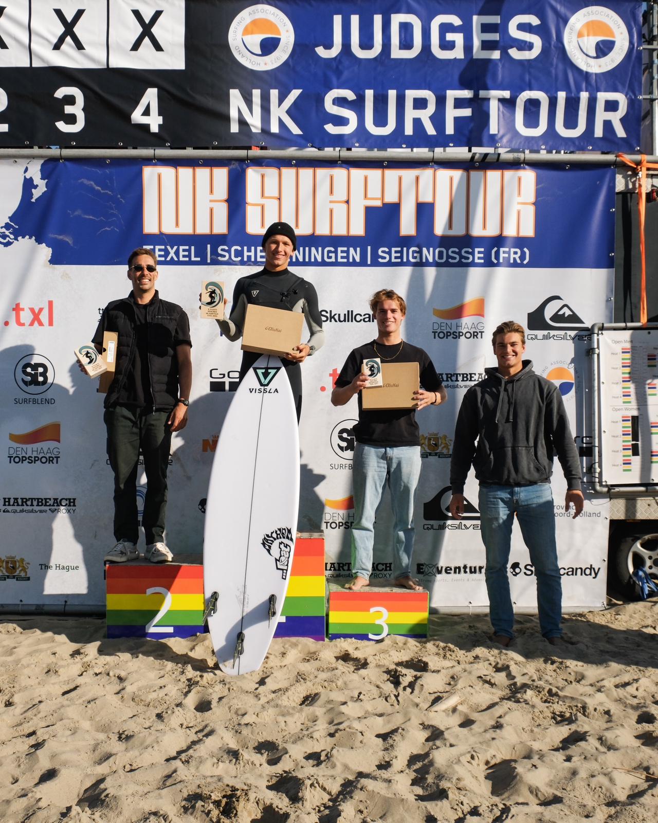 Uitslagen NK Surftour Texel